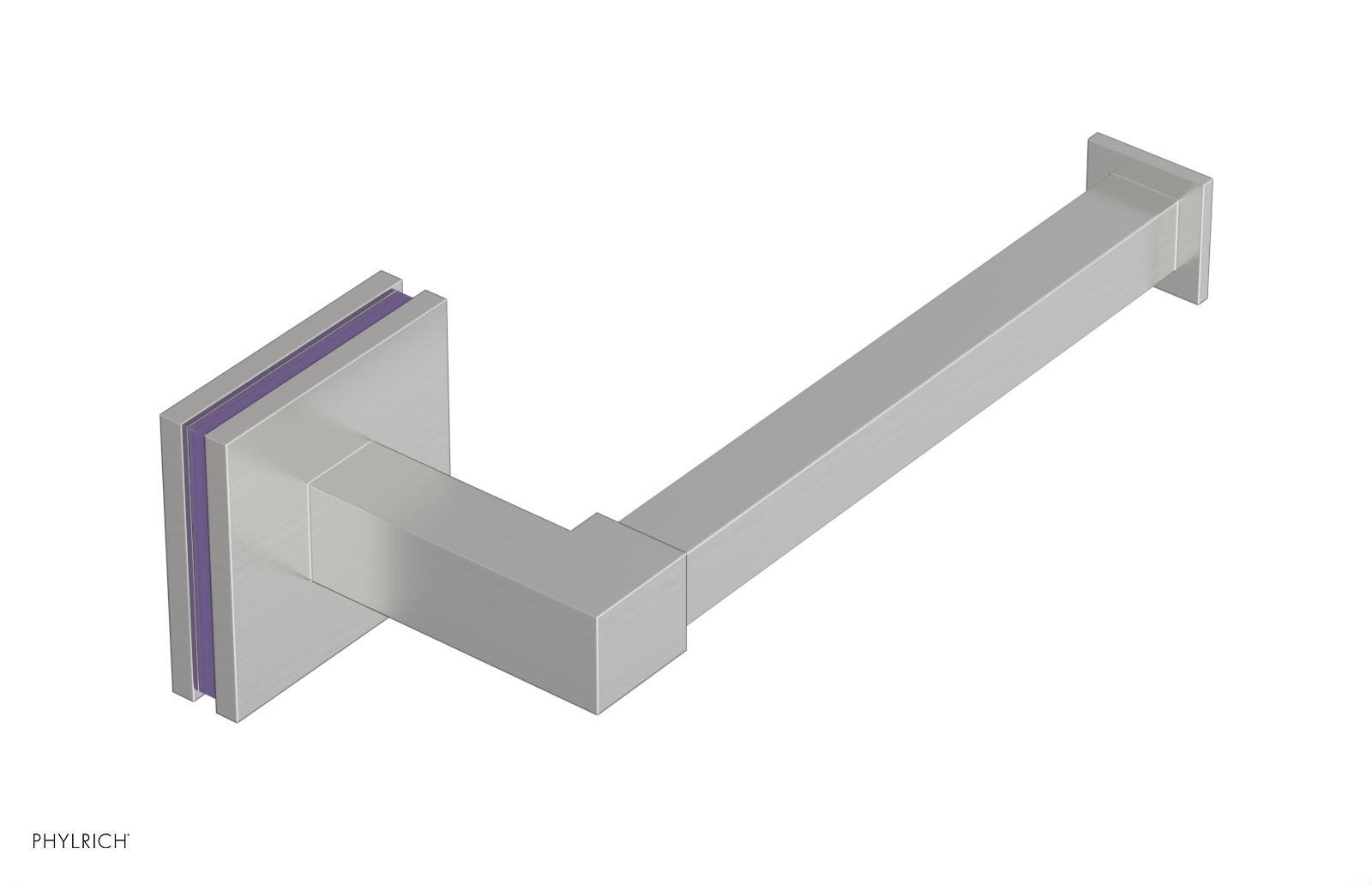 JOLIE - Hand Towel Bar with 'Purple" Accents 222S-75