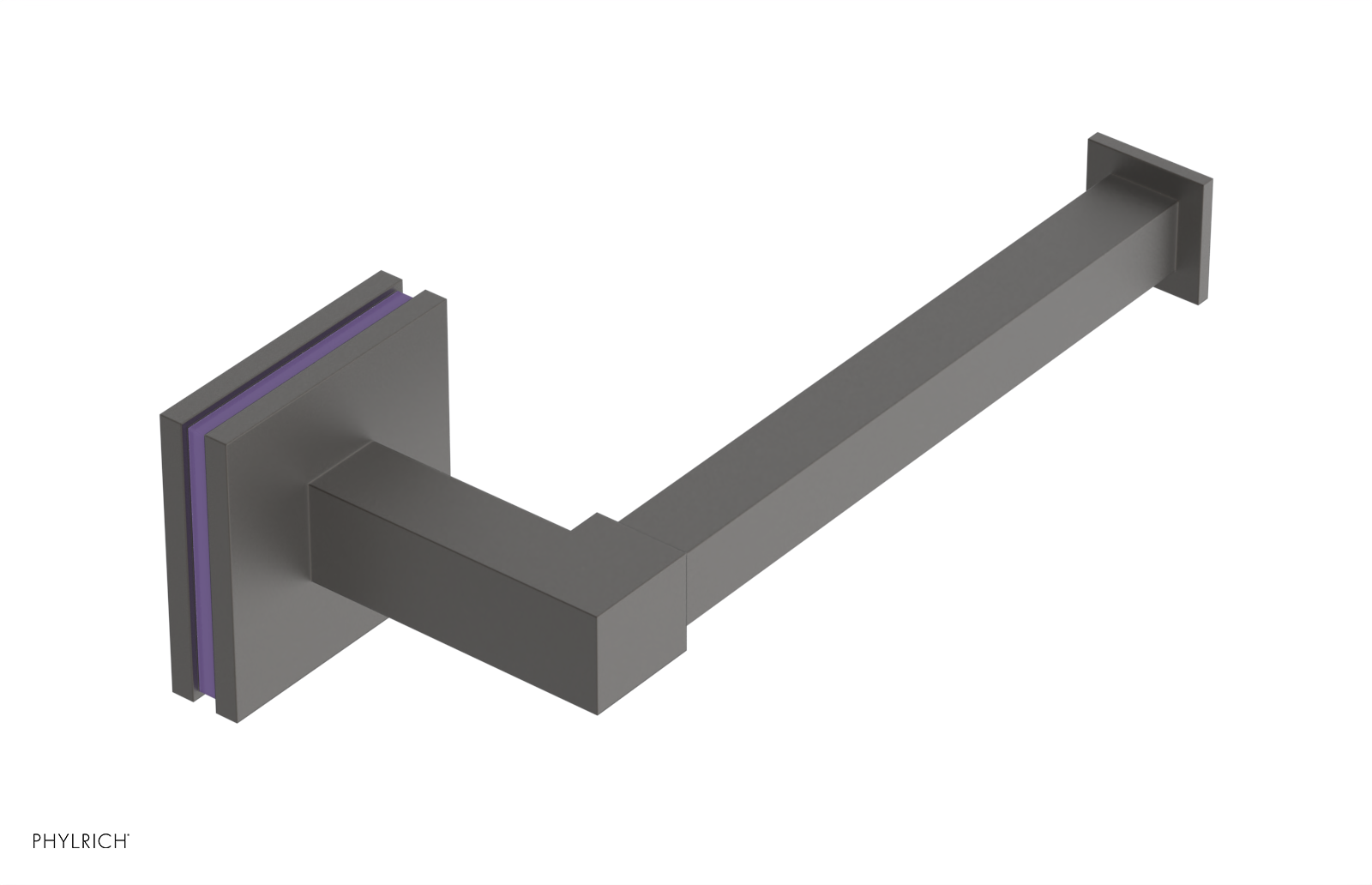 JOLIE - Hand Towel Bar with 'Purple" Accents 222S-75