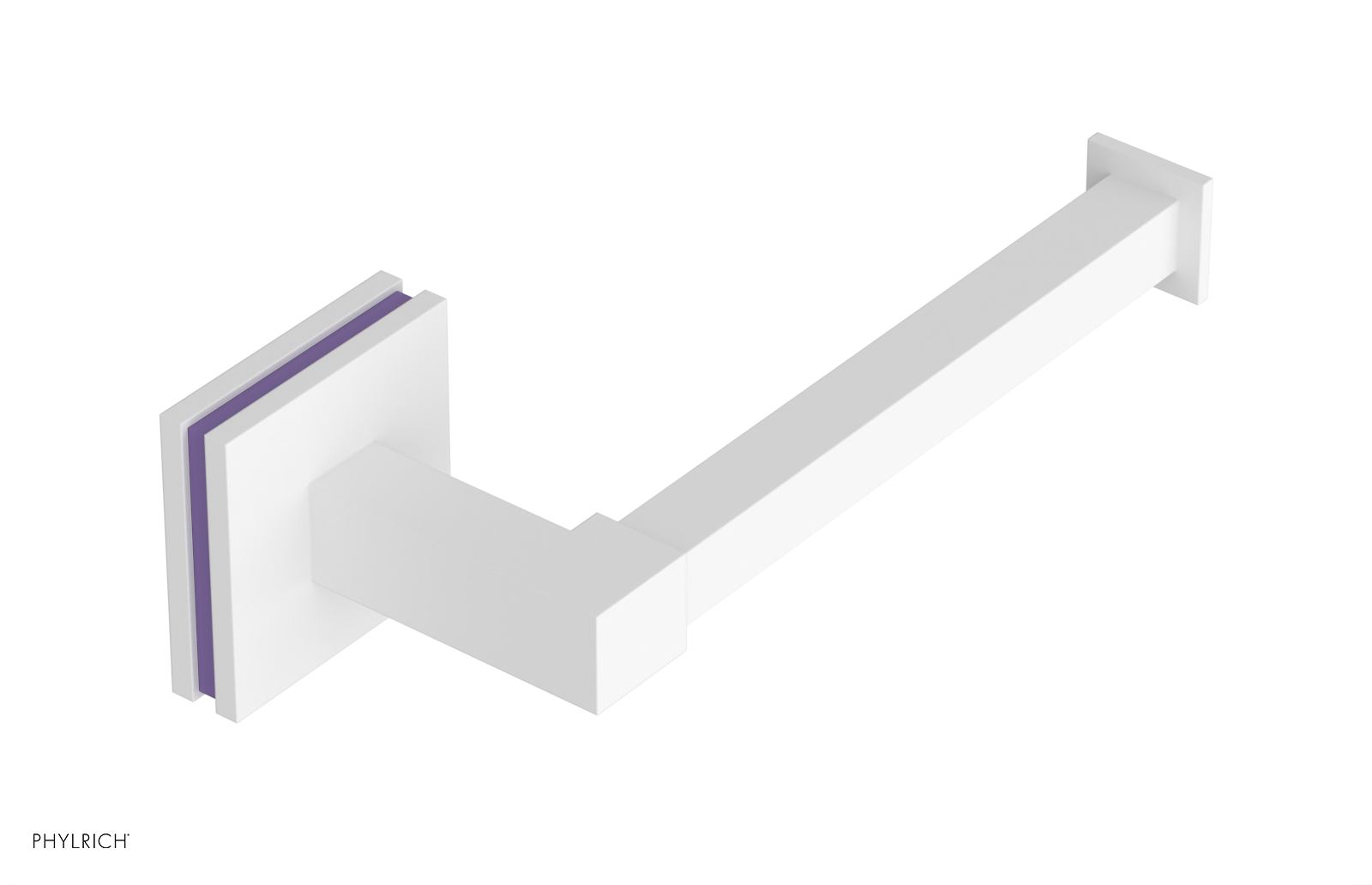 JOLIE - Hand Towel Bar with 'Purple" Accents 222S-75