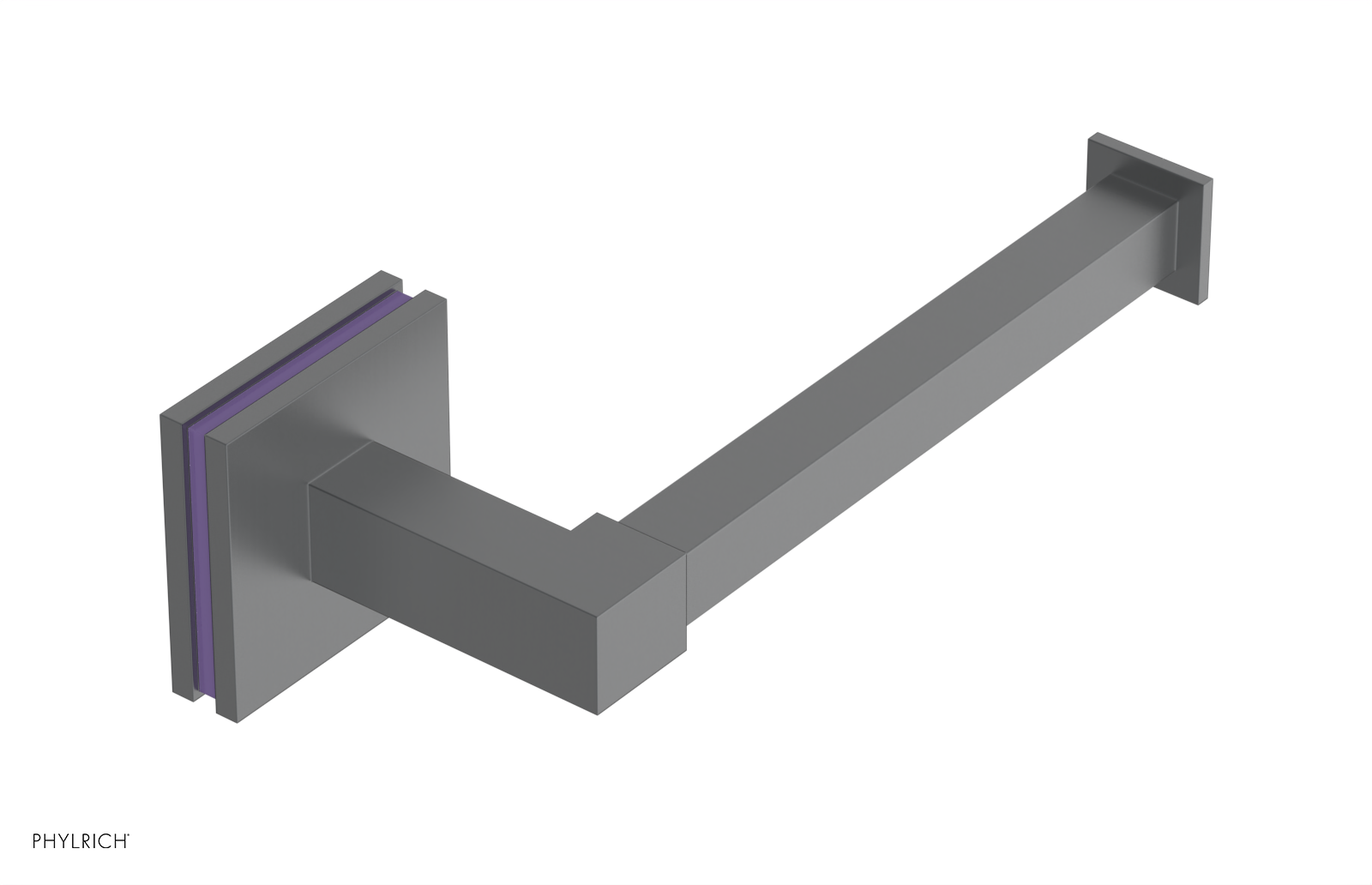 JOLIE - Hand Towel Bar with 'Purple" Accents 222S-75