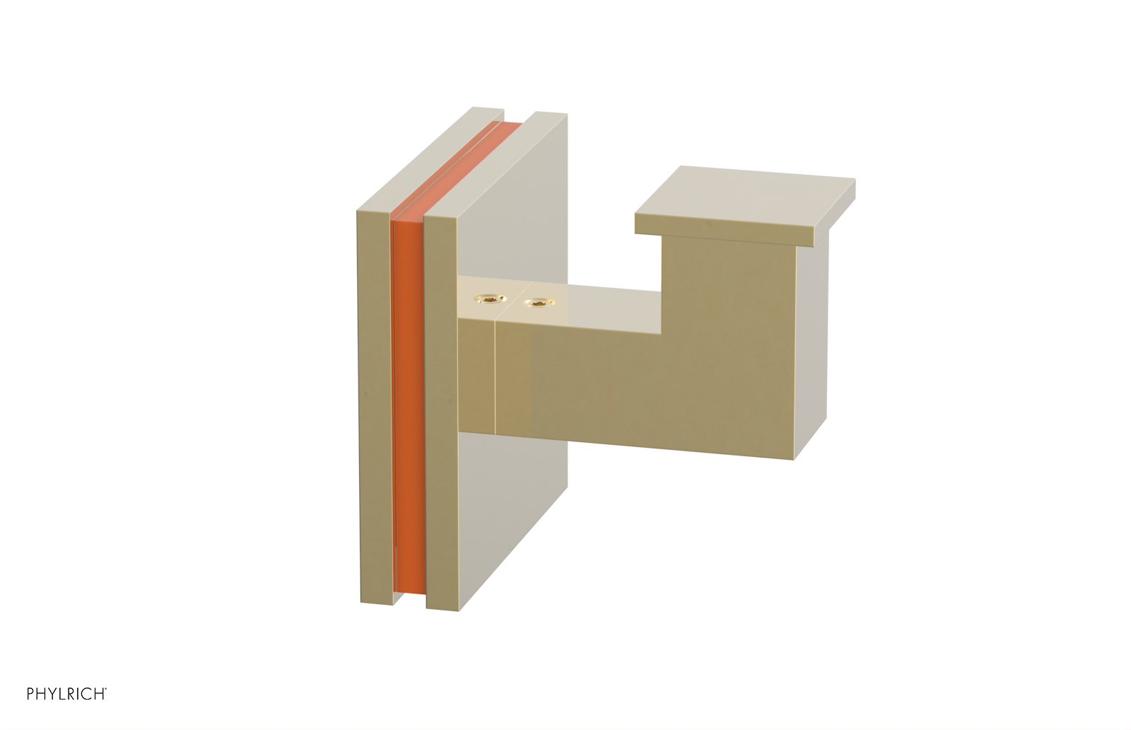 JOLIE - Robe Hook with "Orange" Accents 222S-76