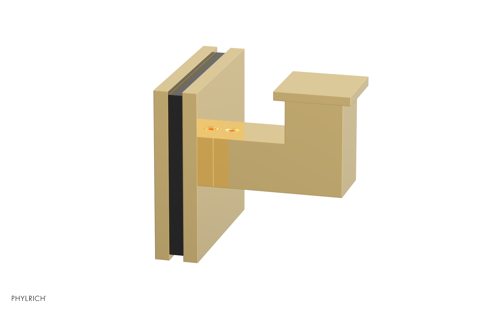 JOLIE - Robe Hook with "Black" Accents 222S-76