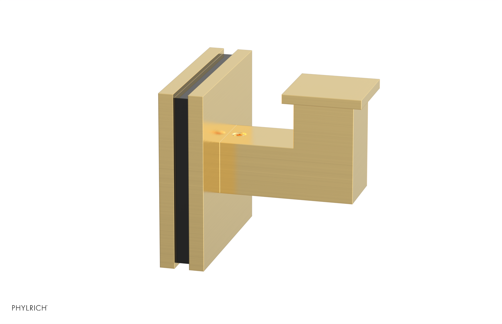 JOLIE - Robe Hook with "Black" Accents 222S-76