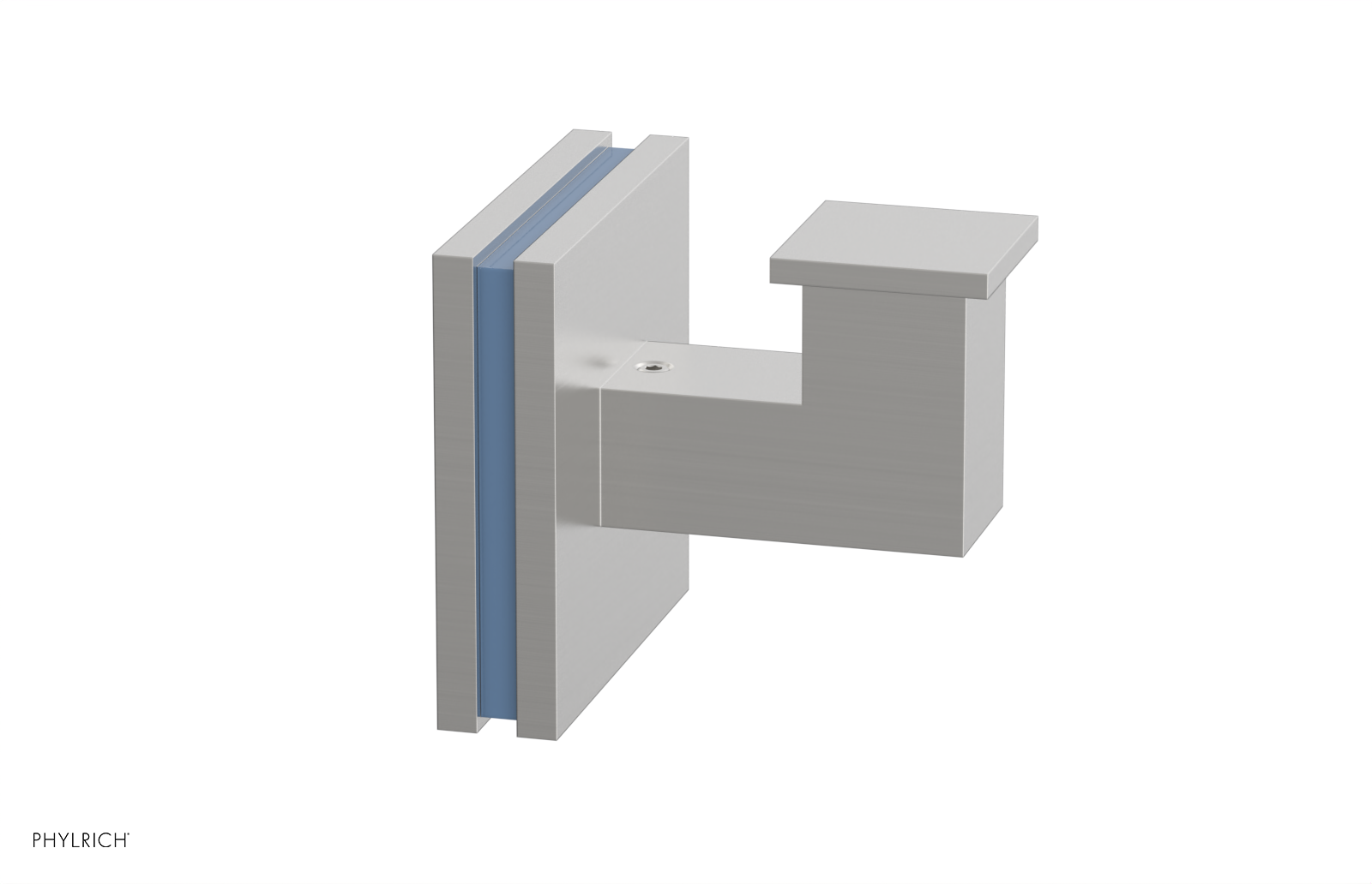 JOLIE - Robe Hook with "Light Blue" Accents 222S-76