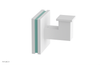 JOLIE - Robe Hook with "Turqoise" Accents 222S-76