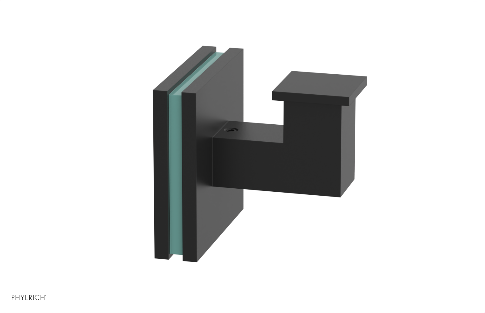 JOLIE - Robe Hook with "Turqoise" Accents 222S-76