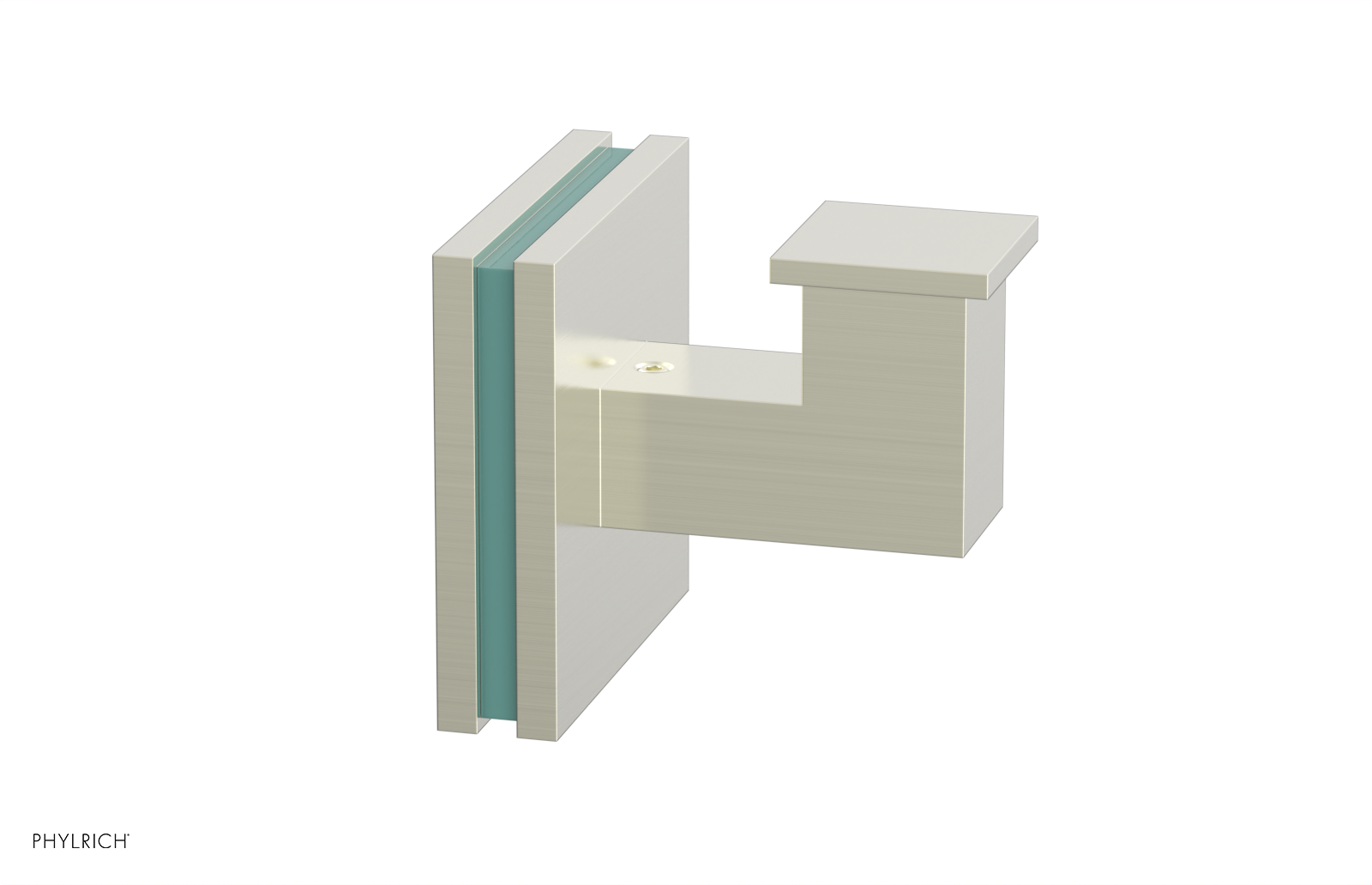 JOLIE - Robe Hook with "Turqoise" Accents 222S-76