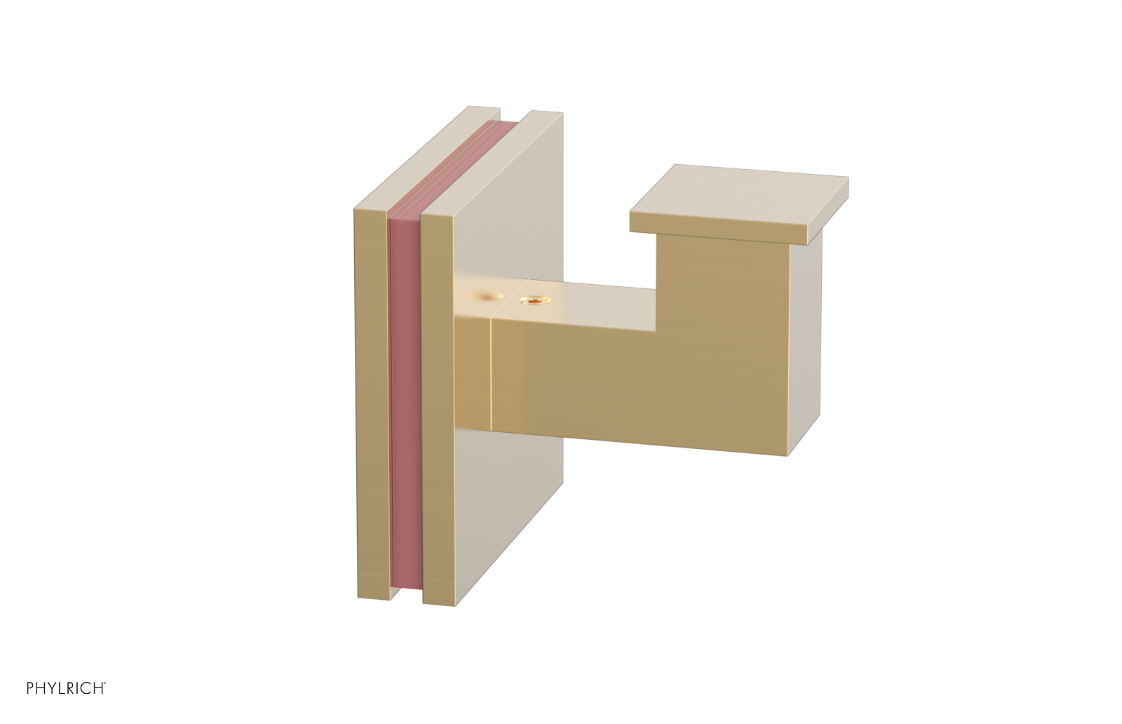 JOLIE - Robe Hook with "Pink" Accents 222S-76