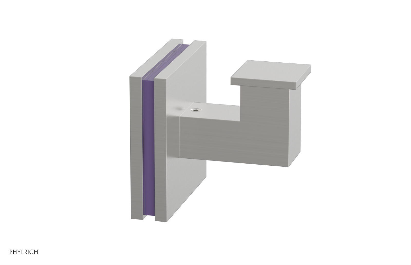 JOLIE - Robe Hook with "Purple" Accents 222S-76