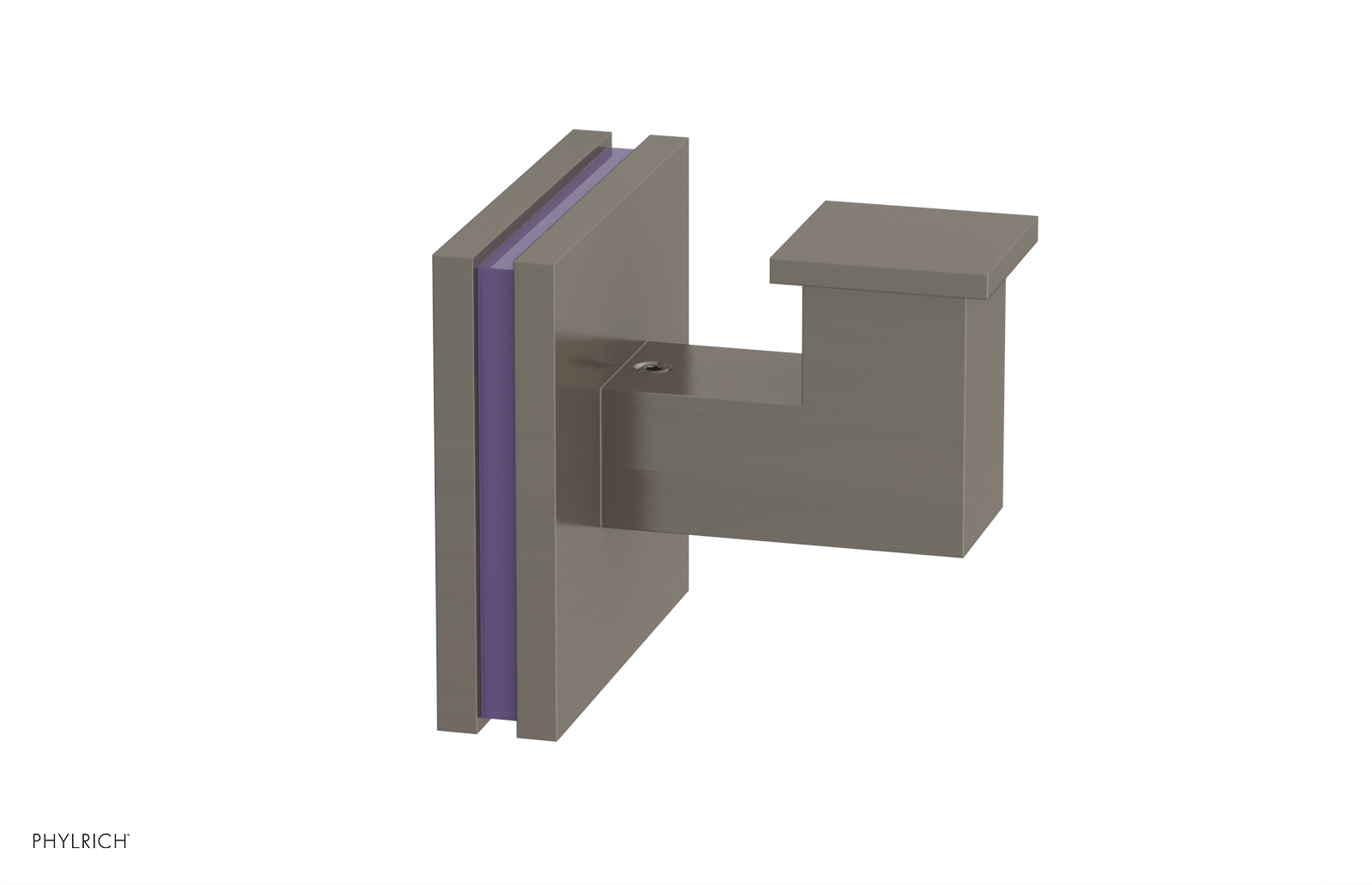 JOLIE - Robe Hook with "Purple" Accents 222S-76