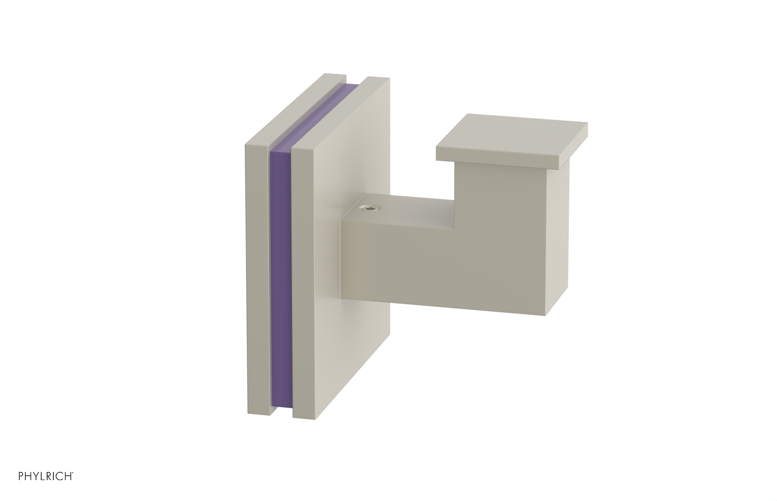 JOLIE - Robe Hook with "Purple" Accents 222S-76