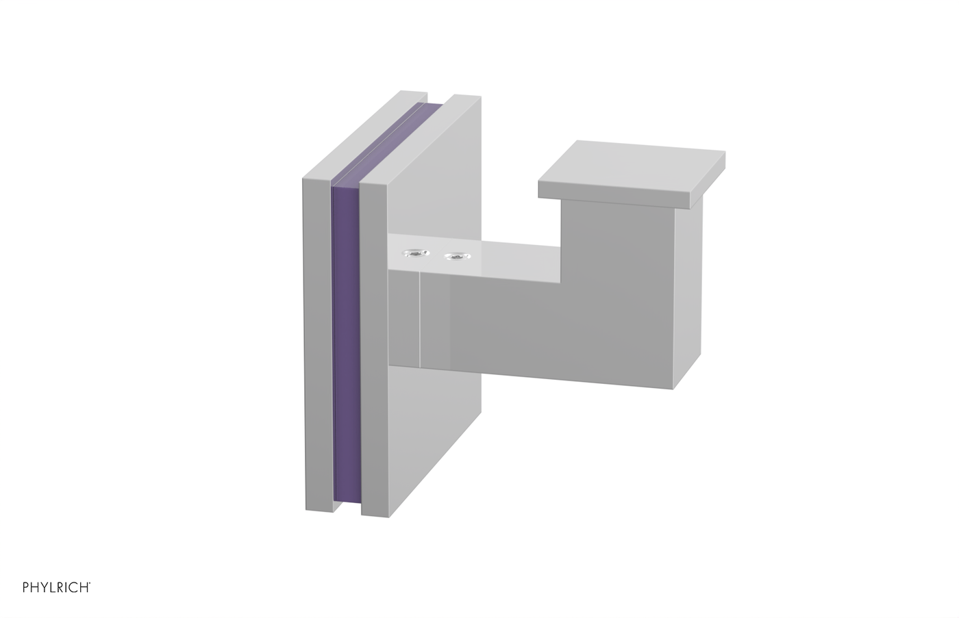JOLIE - Robe Hook with "Purple" Accents 222S-76