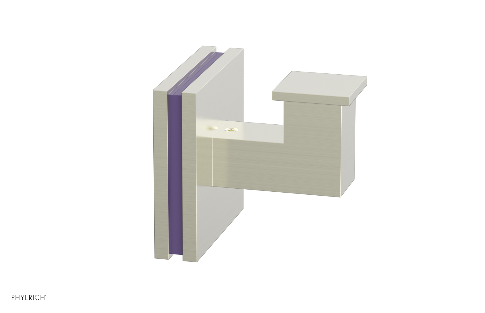 JOLIE - Robe Hook with "Purple" Accents 222S-76