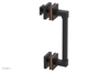 JOLIE - 8" Single Sided Shower Pull with "Orange" Accents 222S-92-08
