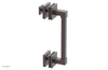 JOLIE - 8" Single Sided Shower Pull with "Black" Accents 222S-92-08