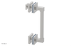 JOLIE - 8" Single Sided Shower Pull with "Light Blue" Accents 222S-92-08