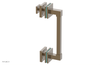 JOLIE - 8" Single Sided Shower Pull with "Turqoise" Accents 222S-92-08