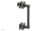 JOLIE - 8" Single Sided Shower Pull with "Turqoise" Accents 222S-92-08