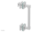 JOLIE - 8" Single Sided Shower Pull with "Turqoise" Accents 222S-92-08