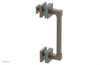 JOLIE - 8" Single Sided Shower Pull with "Turqoise" Accents 222S-92-08