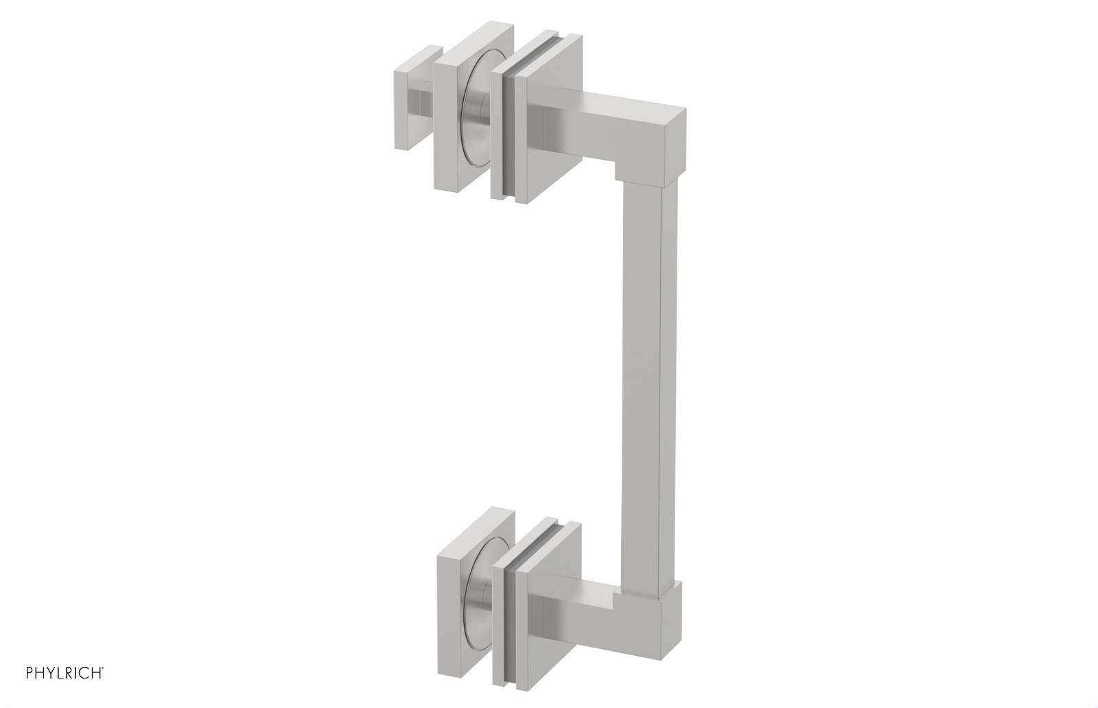 JOLIE - 8" Single Sided Shower Pull with "Grey" Accents 222S-92-08