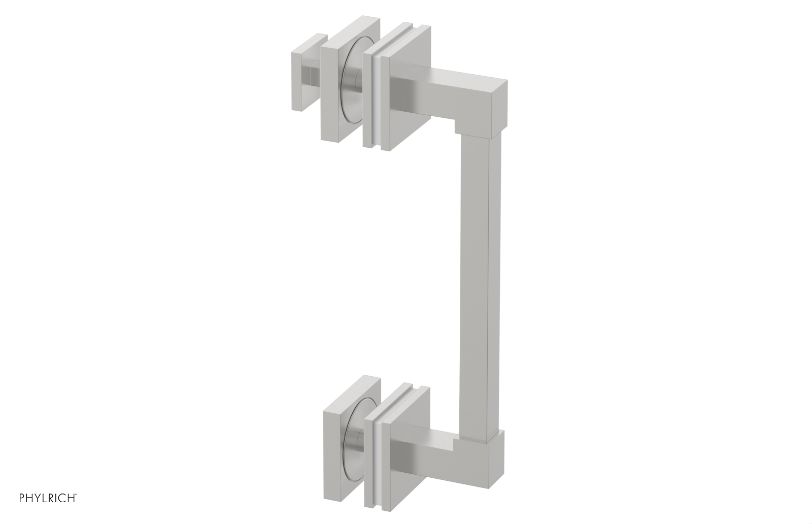 JOLIE - 8" Single Sided Shower Pull with "White" Accents 222S-92-08