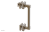 JOLIE - 8" Single Sided Shower Pull with "White" Accents 222S-92-08