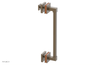 JOLIE - 12" Single Sided Shower Pull with "Orange" Accents 222S-92-12