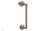JOLIE - 12" Single Sided Shower Pull with "Orange" Accents 222S-92-12