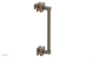 JOLIE - 12" Single Sided Shower Pull with "Orange" Accents 222S-92-12