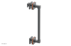 JOLIE - 12" Single Sided Shower Pull with "Orange" Accents 222S-92-12
