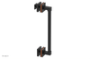 JOLIE - 12" Single Sided Shower Pull with "Orange" Accents 222S-92-12