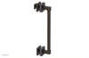 JOLIE - 12" Single Sided Shower Pull with "Light Blue" Accents 222S-92-12