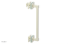 JOLIE - 12" Single Sided Shower Pull with "Turqoise" Accents 222S-92-12