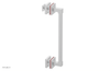 JOLIE - 12" Single Sided Shower Pull with "Pink" Accents 222S-92-12