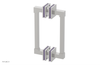 JOLIE - 8" Double Sided Shower Pull with "Purple" Accents 222S-93-08