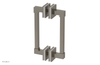 JOLIE - 8" Double Sided Shower Pull with "White" Accents 222S-93-08