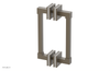 JOLIE - 8" Double Sided Shower Pull with "White" Accents 222S-93-08