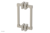 JOLIE - 8" Double Sided Shower Pull with "White" Accents 222S-93-08