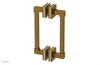 JOLIE - 8" Double Sided Shower Pull with "White" Accents 222S-93-08