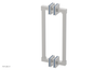 JOLIE - 12" Double Sided Shower Pull with "Light Blue" Accents 222S-93-12