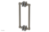 JOLIE - 12" Double Sided Shower Pull with "Light Blue" Accents 222S-93-12