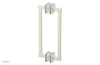 JOLIE - 12" Double Sided Shower Pull with "Light Blue" Accents 222S-93-12
