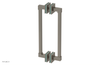 JOLIE - 12" Double Sided Shower Pull with "Turqoise" Accents 222S-93-12