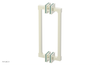 JOLIE - 12" Double Sided Shower Pull with "Turqoise" Accents 222S-93-12