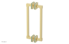 JOLIE - 12" Double Sided Shower Pull with "Turqoise" Accents 222S-93-12
