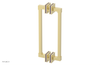 JOLIE - 12" Double Sided Shower Pull with "Purple" Accents 222S-93-12