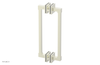 JOLIE - 12" Double Sided Shower Pull with "Grey" Accents 222S-93-12