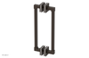 JOLIE - 12" Double Sided Shower Pull with "White" Accents 222S-93-12