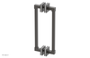 JOLIE - 12" Double Sided Shower Pull with "White" Accents 222S-93-12